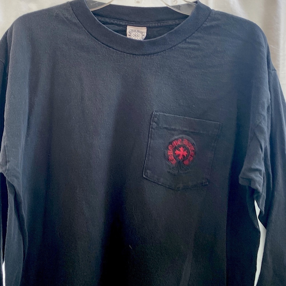 CHROME HEARTS - 100% Authentic Long Sleeve Shirt - Size: Large - Picture 2 of 10
